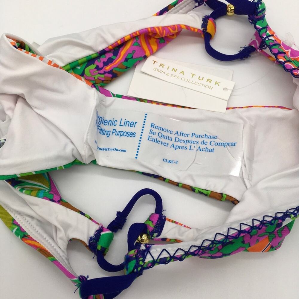 NWT Trina Turk Tropical Escape Bikini Bottoms - 8 - Picture 4 of 8